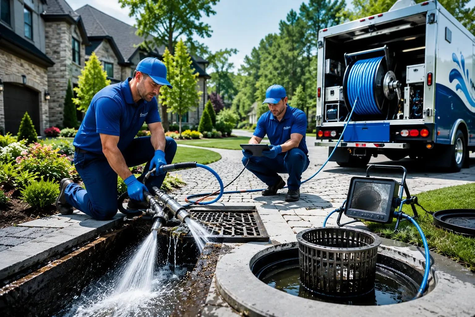 Local outdoor drain cleaning professionals in Hawthorn, PA