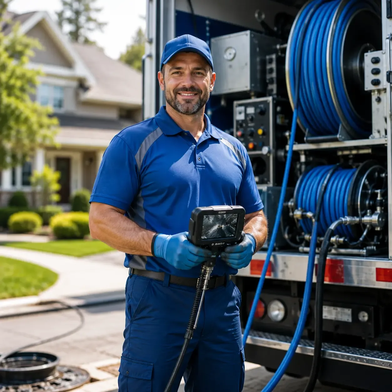 Local outdoor drain cleaning specialists in Hawthorn, PA